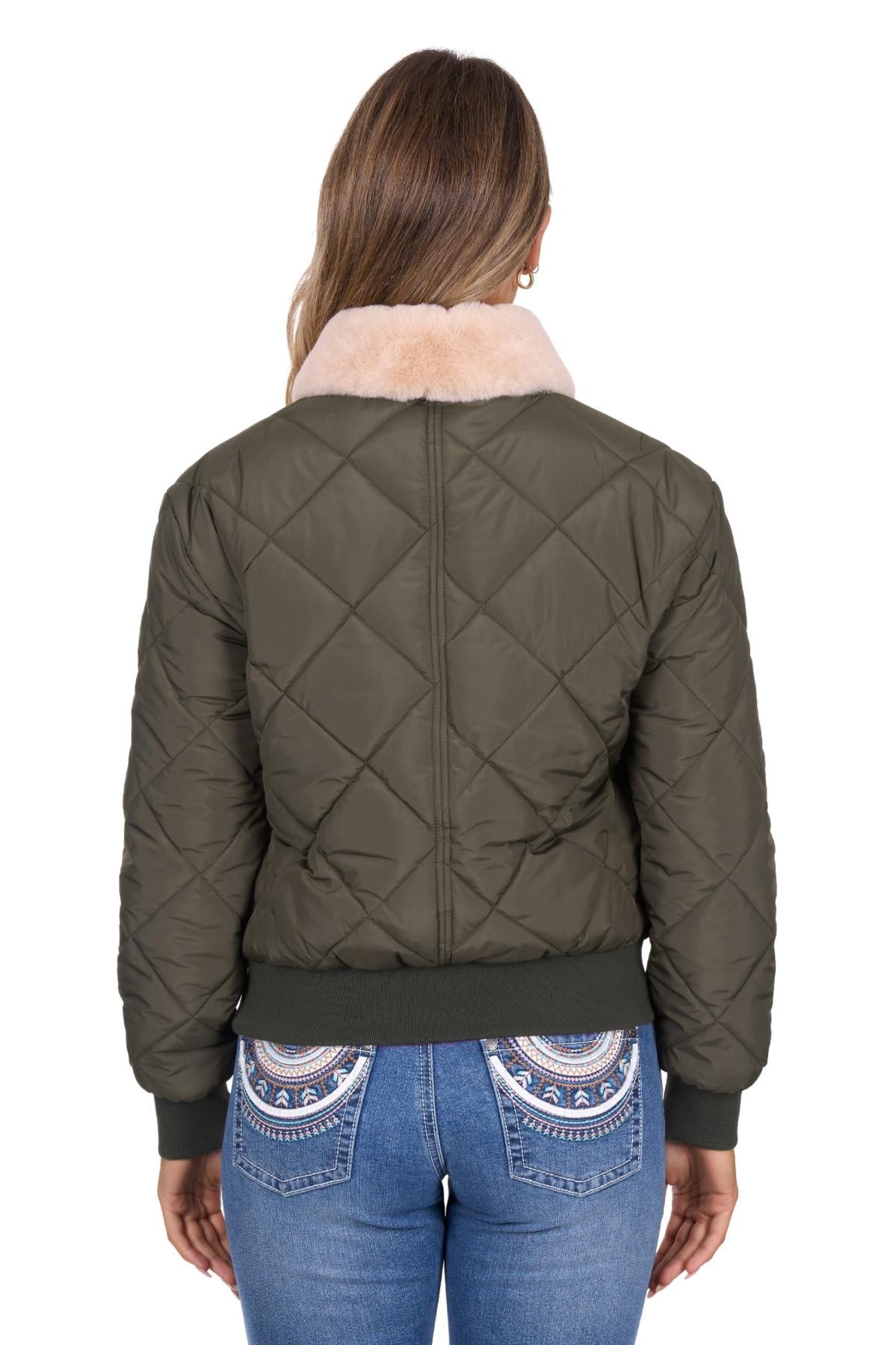Pure Western Women's Emelia Jacket - Green