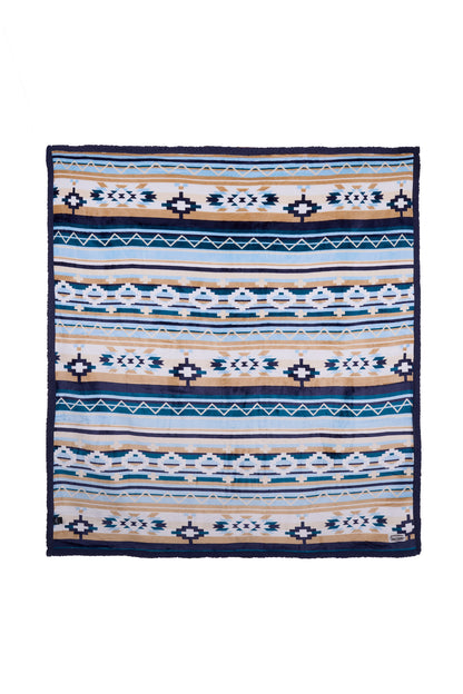 Pure Western Aztec Print Snuggle Rug