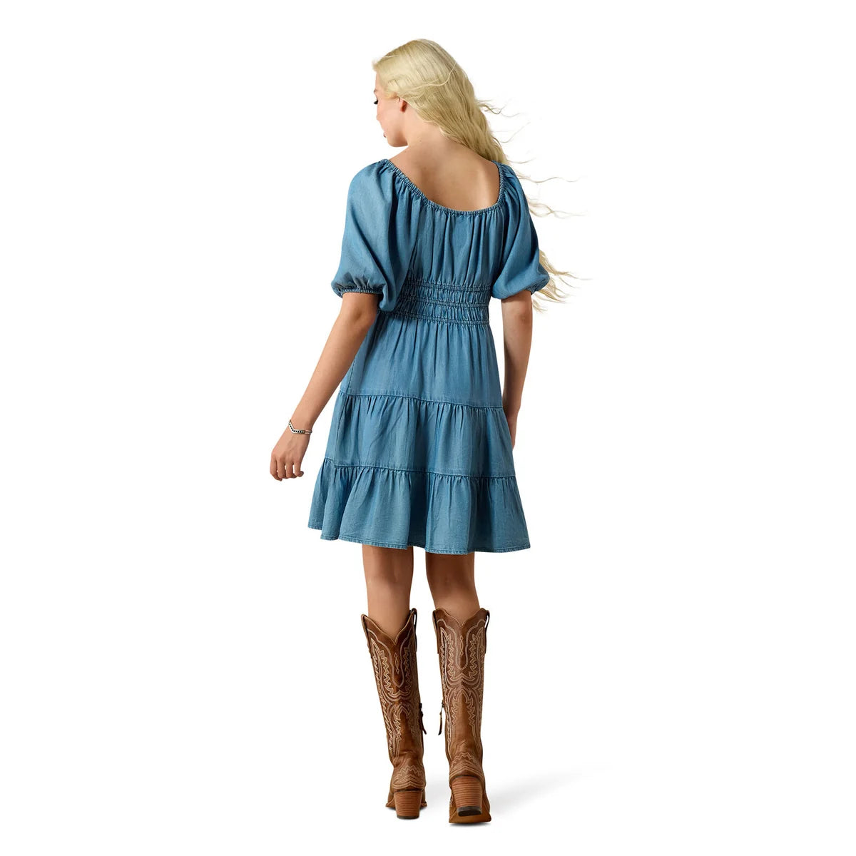 Ariat Women's Juliet Dress Light Wash Indigo