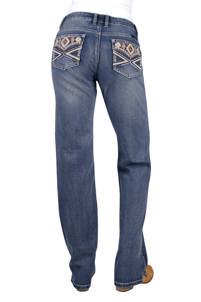Pure Western Women’s Rue Straight Leg Jean 34" Leg