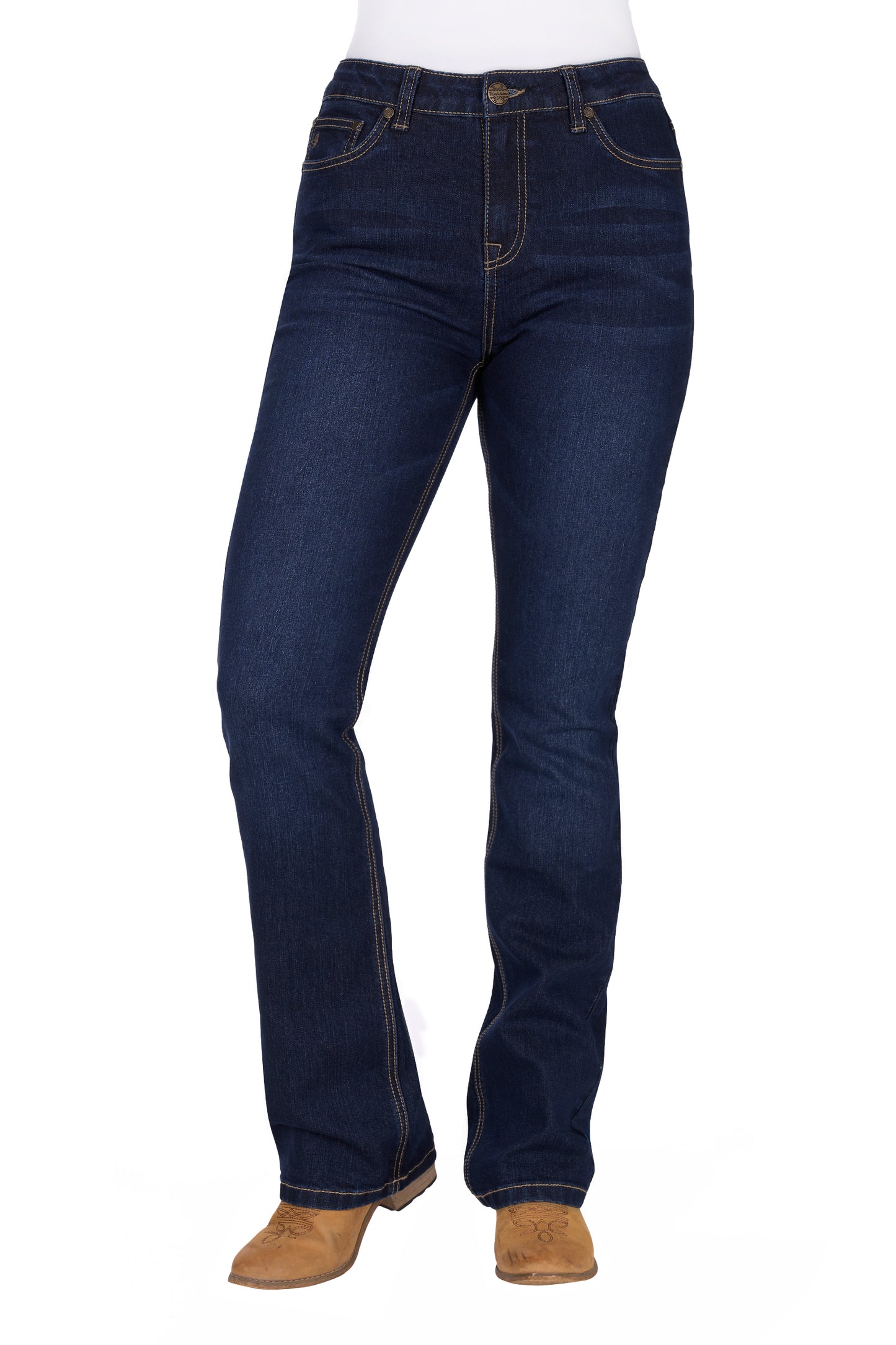Pure Western Ida Hi Rise Boot Cut Jean 34L
