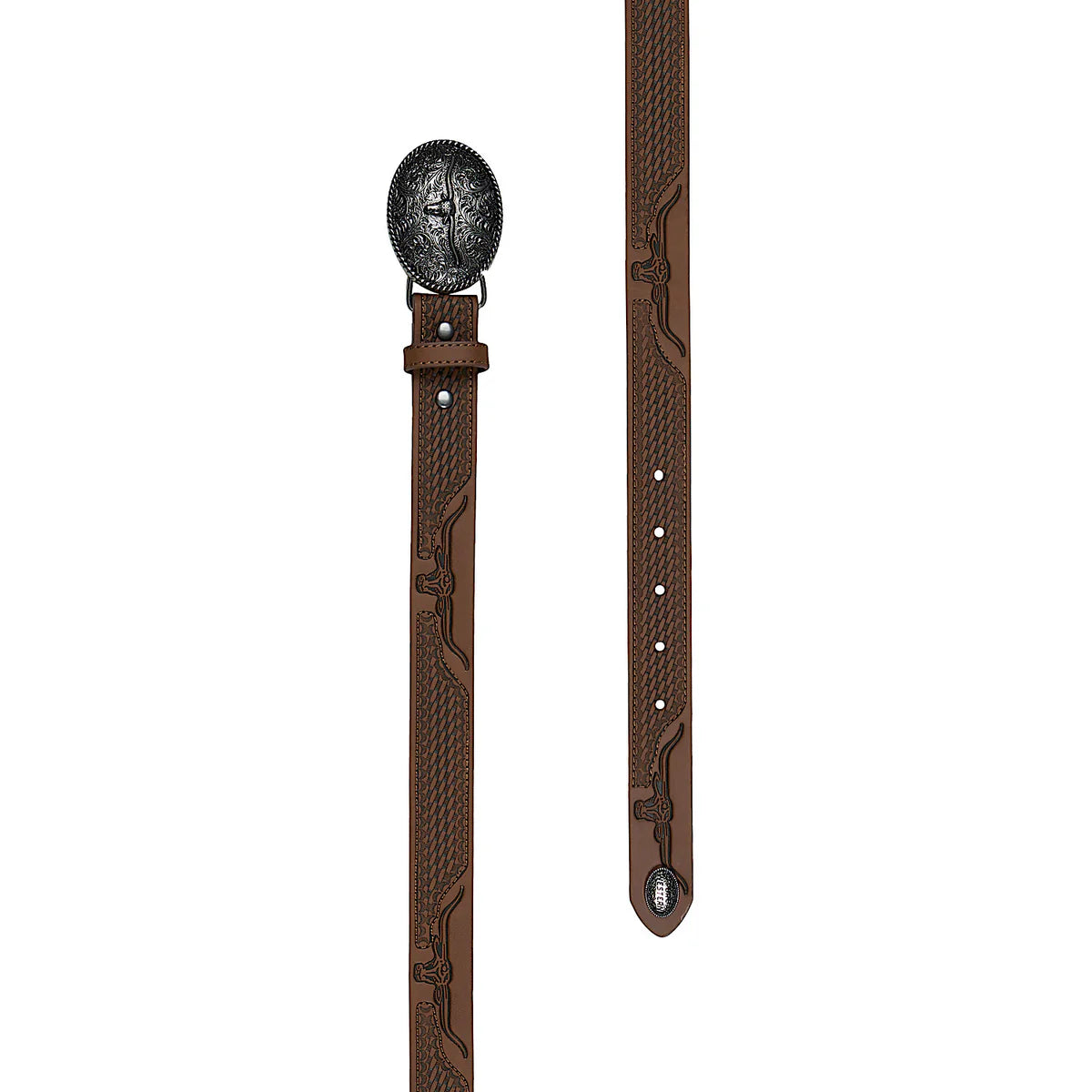 Pure Western Kids Colson Belt - Tan