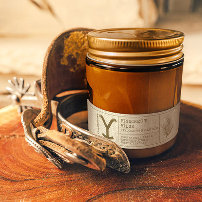 Tru Western Yellowstone Pinecrest Ridge Wax Candle 8oz