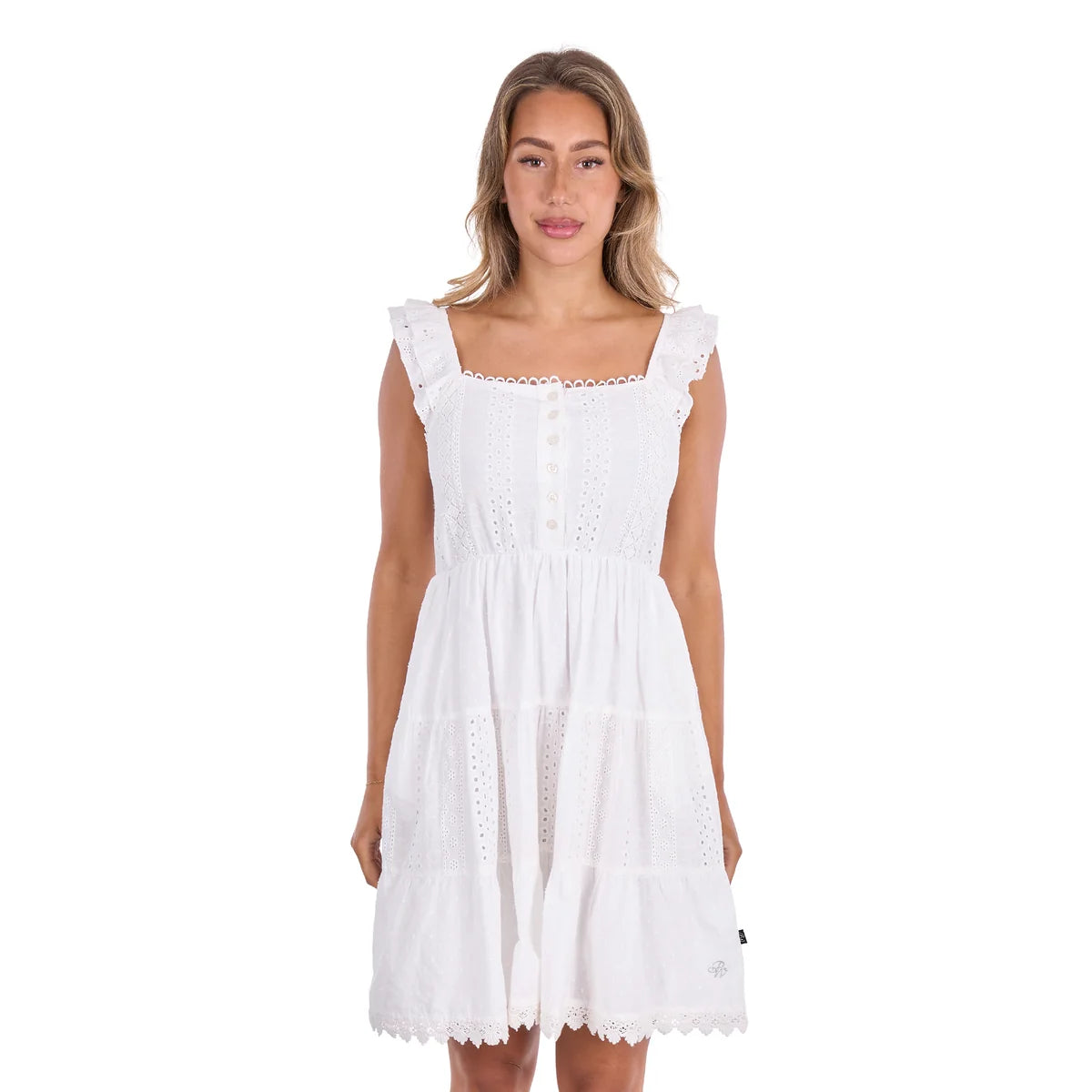 Pure Western Women's Alison SL Dress - White