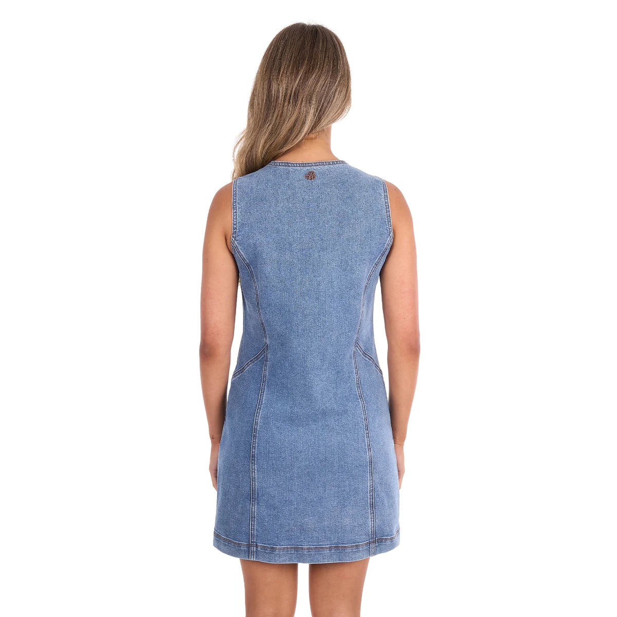 Pure Western Natasha SL Dress - Summer Sky