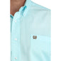 Cinch Aqua Pattern Men's Shirt