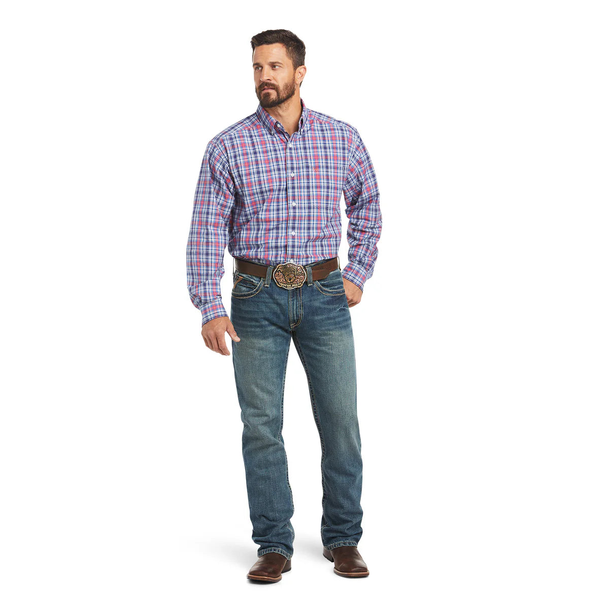 Ariat Mens M4 Low Rise Boundary Boot Cut 34 Leg