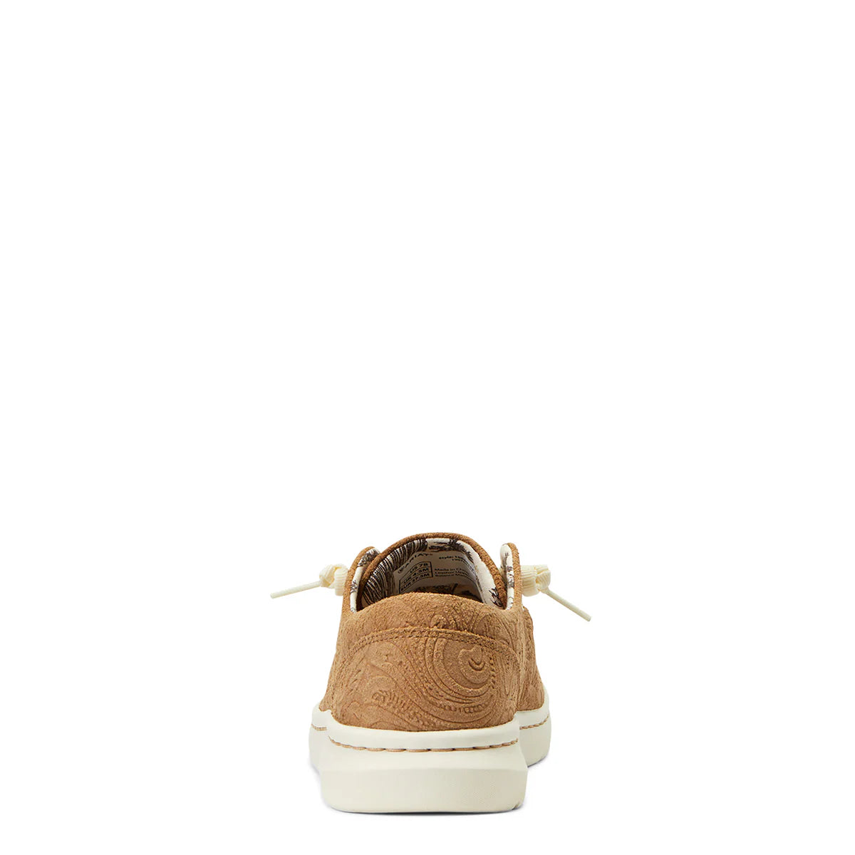 Arait Ladies Hilo Tan Floral Emboss