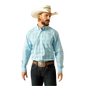 Ariat Men's PRO Series Gregory Classic Fit - Light Turquoise