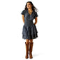 Ariat Womens Stellar Dress Medium Blue Chambray