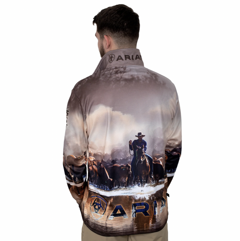 Ariat Fishing Shirt Western Muster