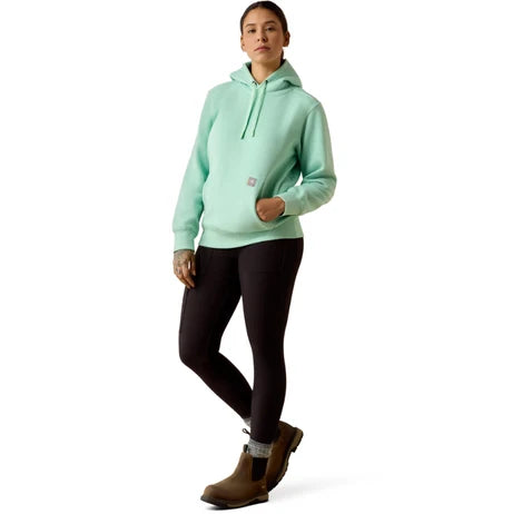 Ariat Women's Rebar Lightweight Graphic Hoodie Lichen