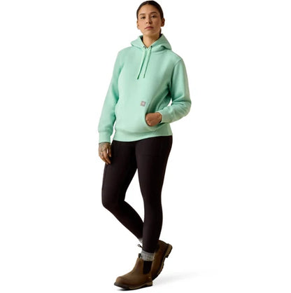 Ariat Women's Rebar Lightweight Graphic Hoodie Lichen