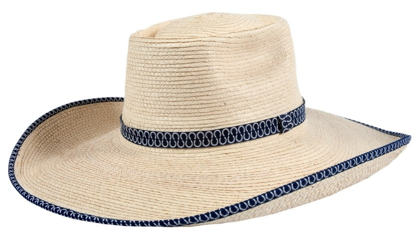 Sunbody Ava Hat – Navy Horseshoe