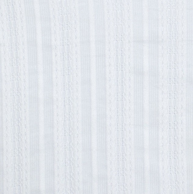 Just Country Women's Abby Frills Full Button Print Work shirt White Lace