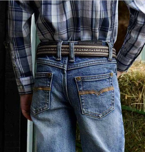 Pure Western Boy's Hawkins Jeans - Moonshine