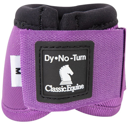 Classic Equine No-Turn Bell Boots Violet Purple