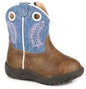 Roper -Willow Kids Boots - Brown / Blue Demin