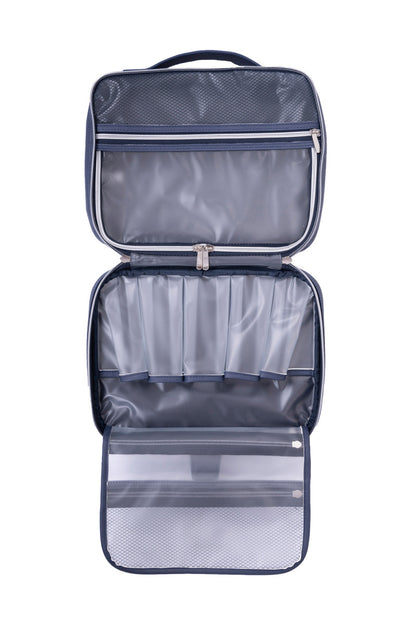 Thomas Cook Fold out Cosmetic Bag - Navy