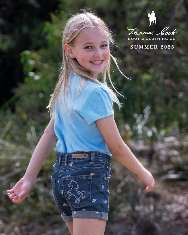 Thomas Cook Girl's Hailey Denim Shorts