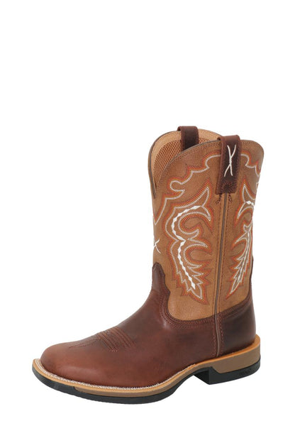 Twisted X Men's 11 Tech X1 Boot - Chocolate Truffle/Light Tan