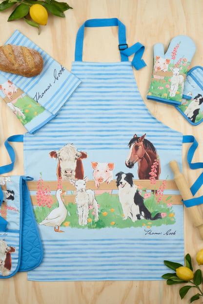 Thomas Cook Apron Light Blue