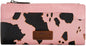 Wrangler Cow Print Bi-Fold Wallet - Pink