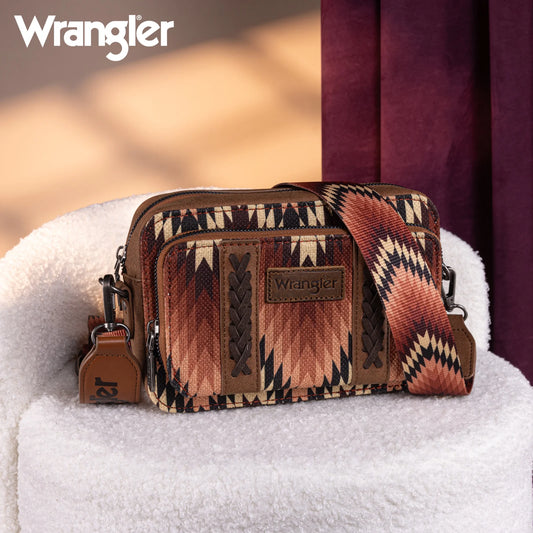 Wrangler Nevada Small Crossbody Bag - Brown