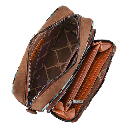 Wrangler Nevada Small Crossbody Bag - Blue