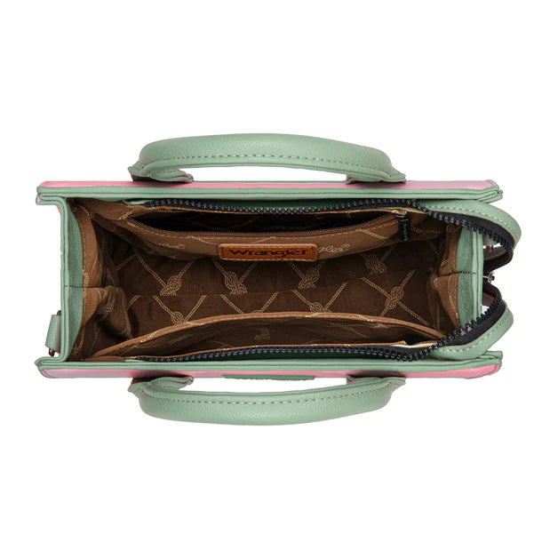 Wrangler Ombre Crossbody Bag - Green