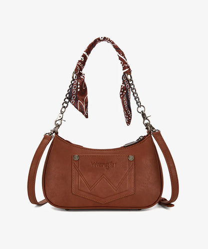 Wrangler Paisley Shoulder Bag - Tan