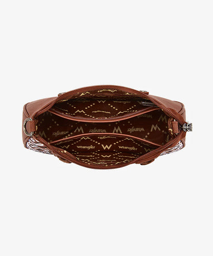Wrangler Paisley Shoulder Bag - Tan