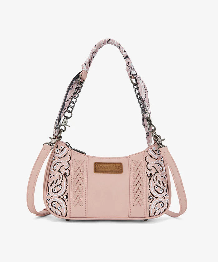 Wrangler Paisley Shoulder Bag - Pink