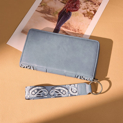 Wrangler Paisley Wallet - Blue