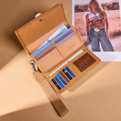 Wrangler Avery Wallet - Light Tan