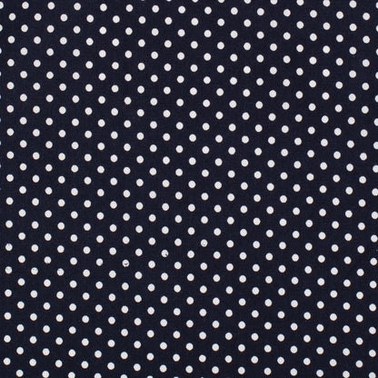 Just Country Women's Abbey Frills Full Button Print - Navy / White mini spots