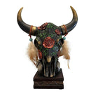 Pure Western Steer Head Decoration