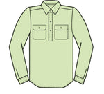 Just Country Boy Lachlan Workshirt Sage
