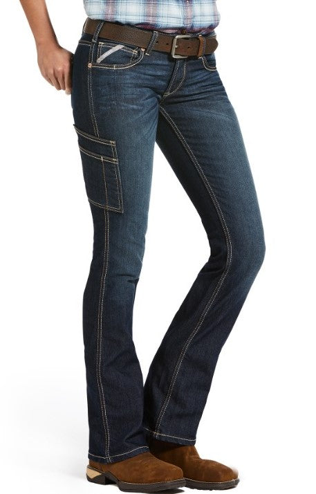 Womens Rebar Dura Stretch Rivitier Boot Cut