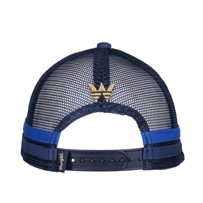 Kid's Abe Trucker Cap - Navy/ Blue