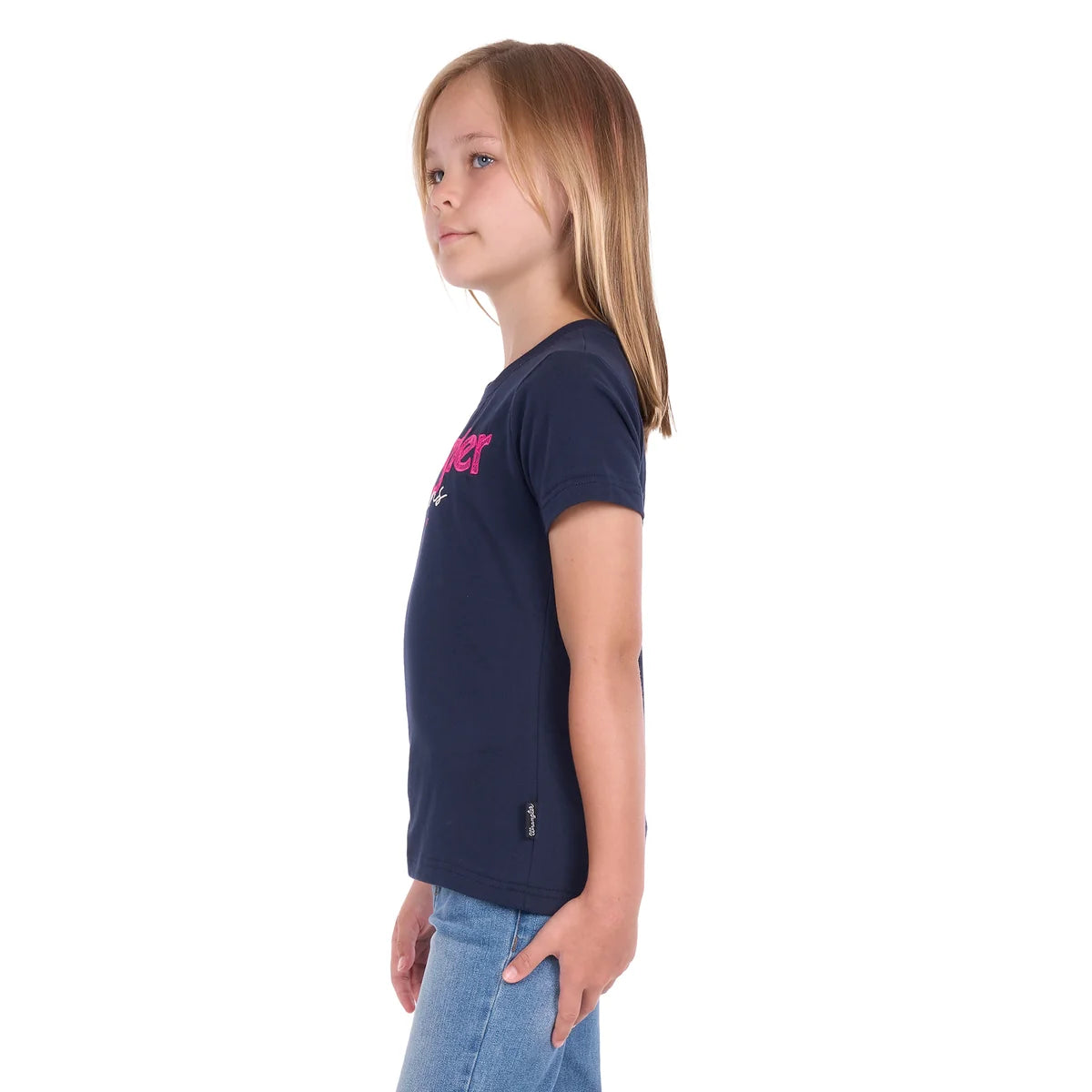 Girl's Maya Short Sleeve Tee - Navy