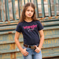 Girl's Maya Short Sleeve Tee - Navy