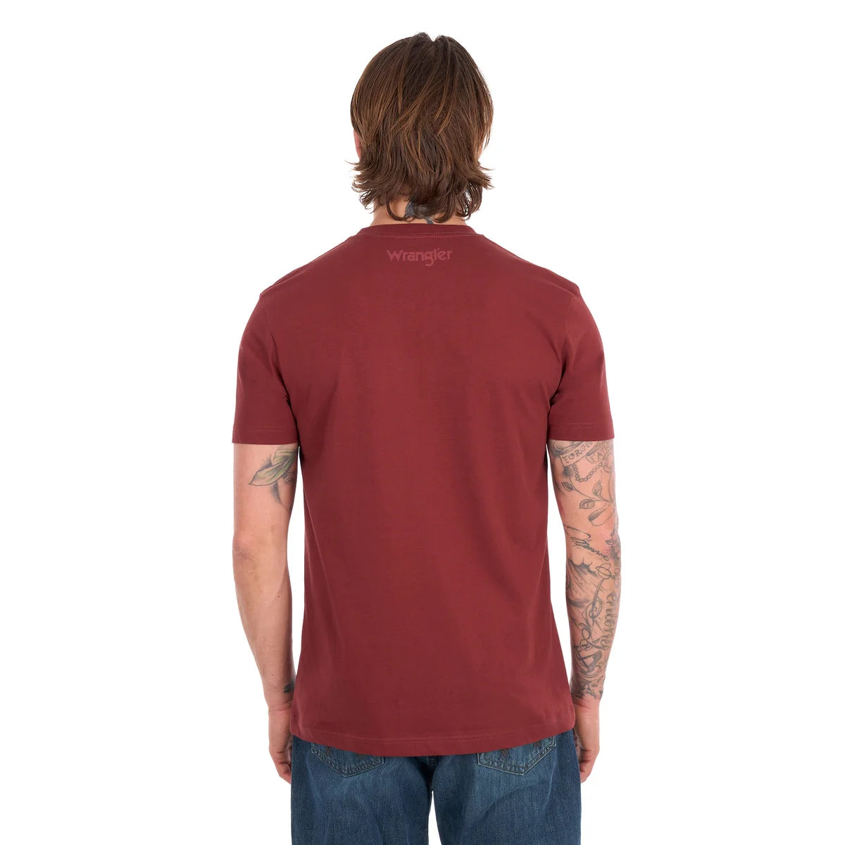 Wrangler Men's Chase Short Sleeve Tee - Cognac