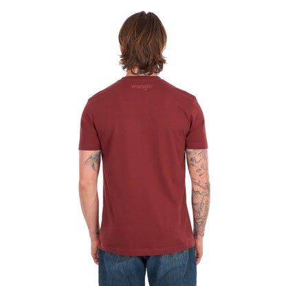 Wrangler Men's Chase Short Sleeve Tee - Cognac
