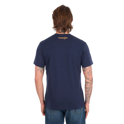 Wrangler Men's Kevin Short Sleeve Tee - Navy