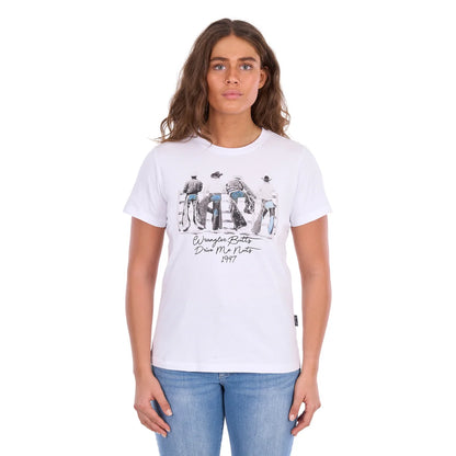 Women's Josie Short Sleeve Tee - White