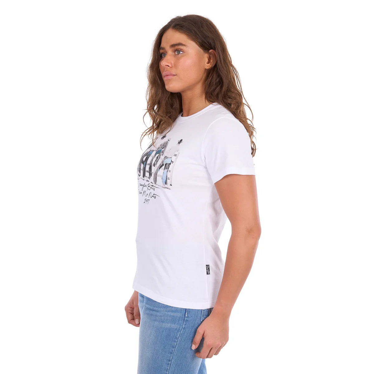 Women's Josie Short Sleeve Tee - White