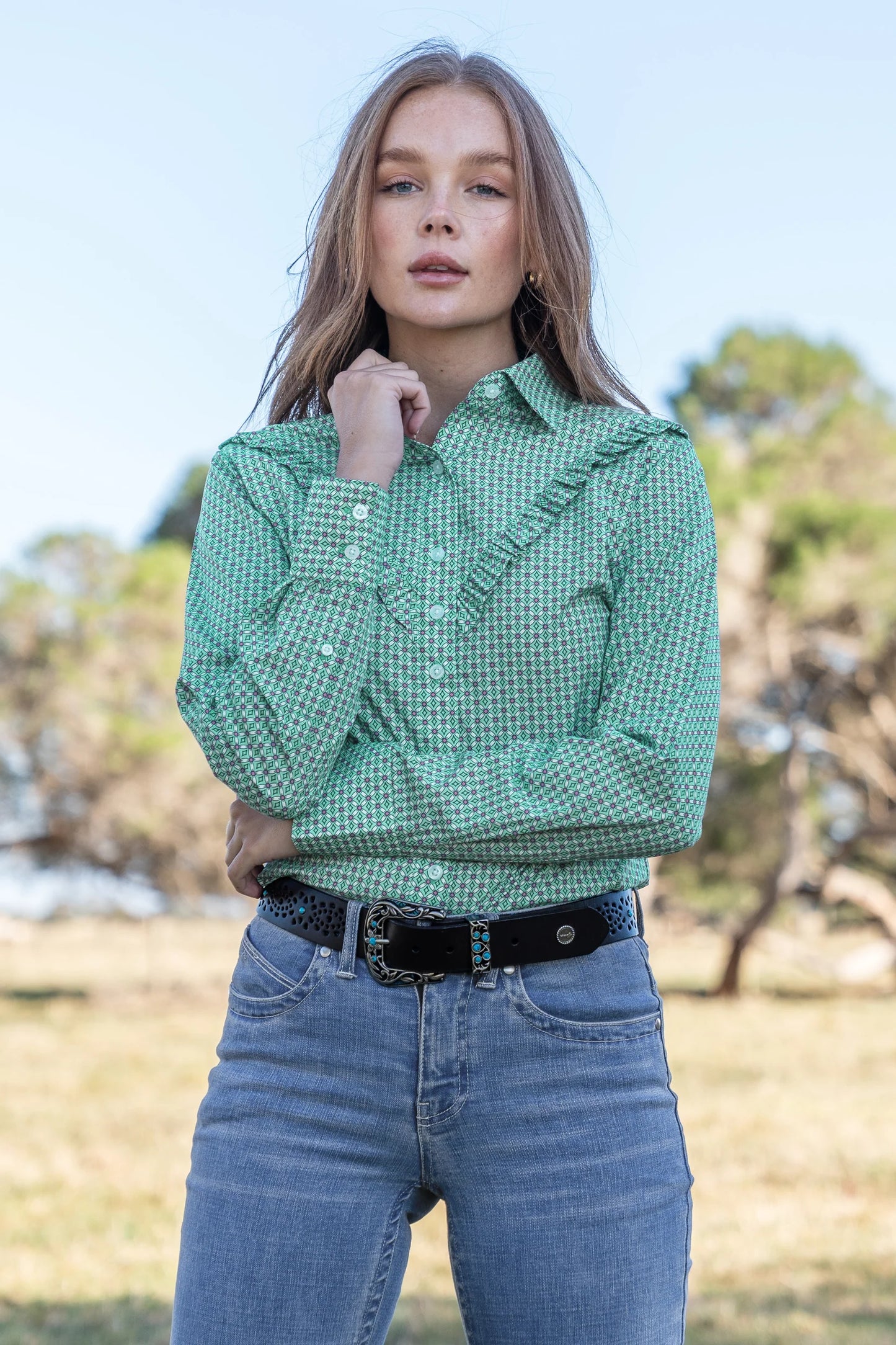 Wrangler Womens Jenna L/S Shirt