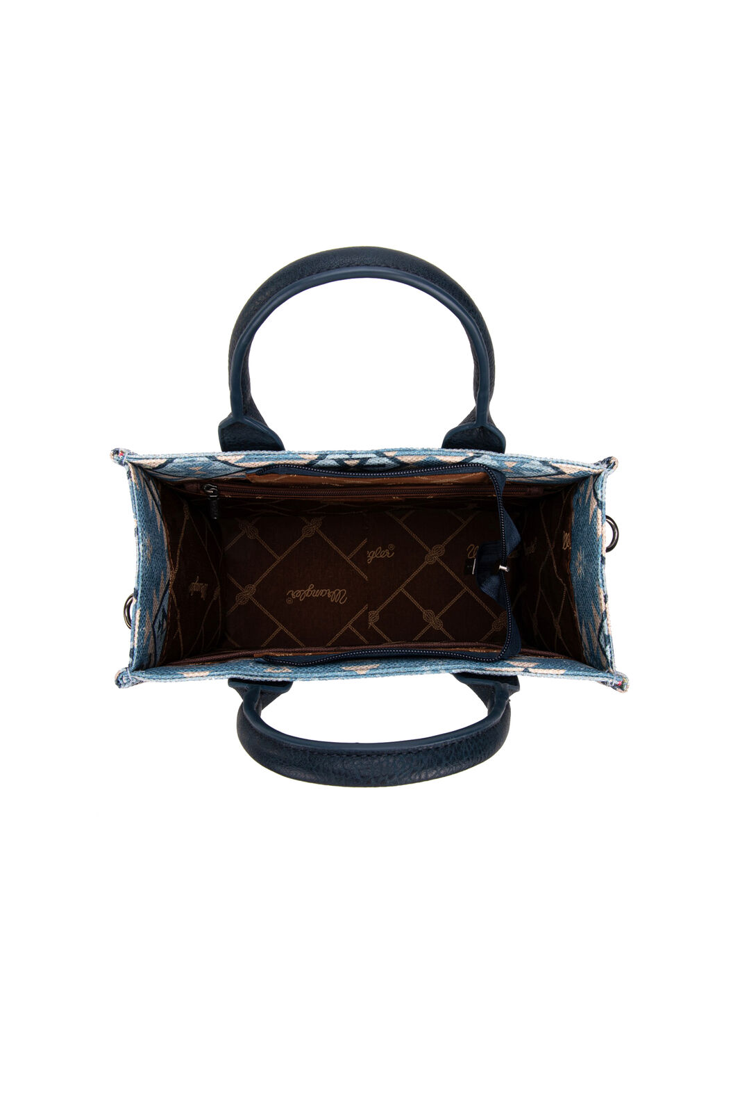 Wrangler Macy Aztec Crossbody Bag - Blue