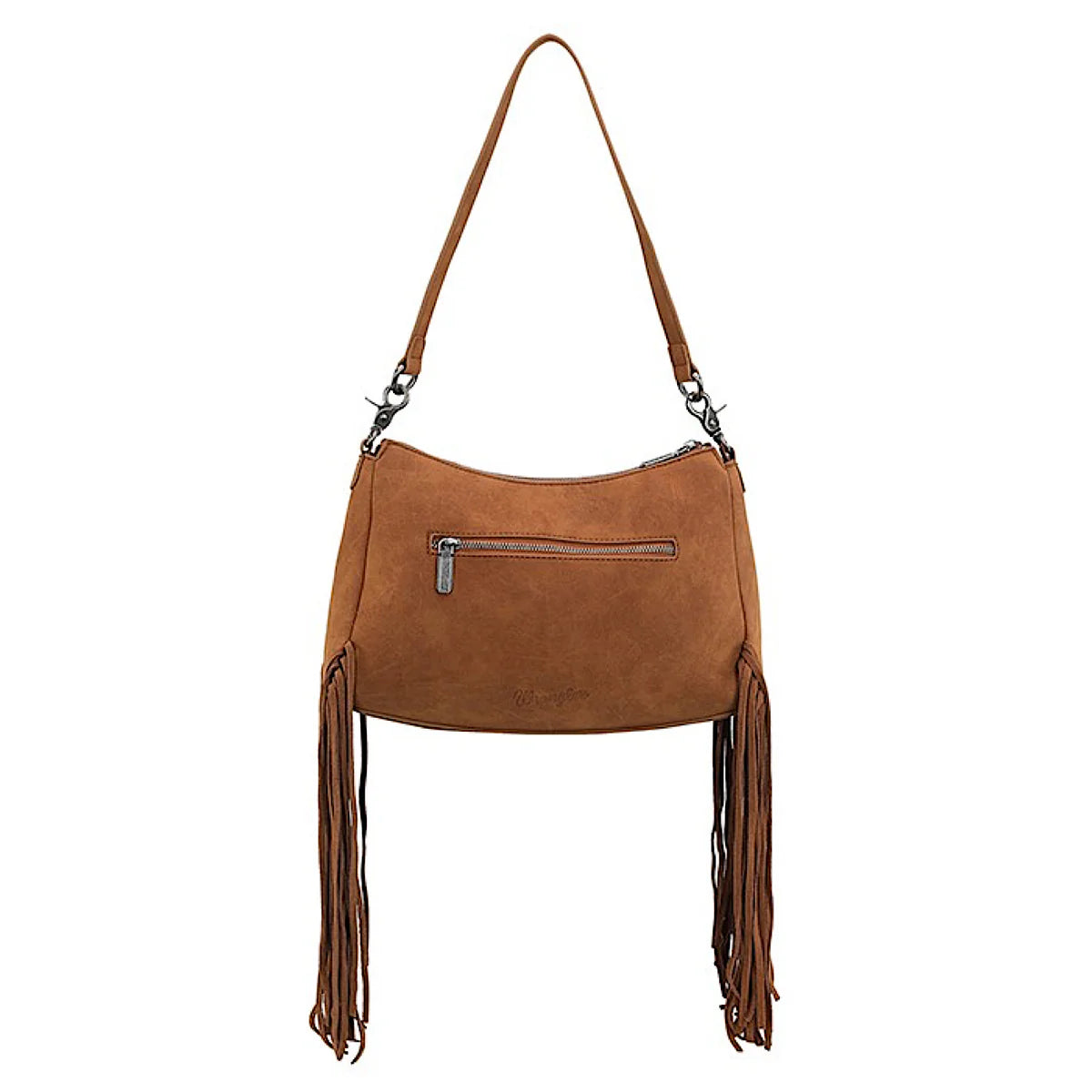 Wrangler Feature Buckle Shoulder Bag - Tan